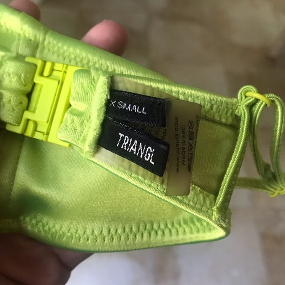 Triangl Mylos Lemon Pop Neon Bikini Set - Picture 6 of 15